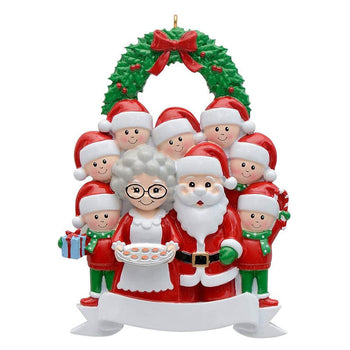 Personalized Snowman Family Christmas Ornament ☃️ – Cute Resin Tree Pendant for Holiday Decoration & Gifts
