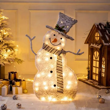LED Light-Up Snowman β Magical Christmas Glow for Indoor & Outdoor DΓ©cor βοΈβ¨