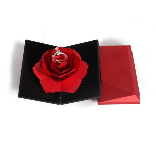🌹 Eternal Rose Surprise Gift Box – Hidden Jewelry Drawer Valentine Gift 💝