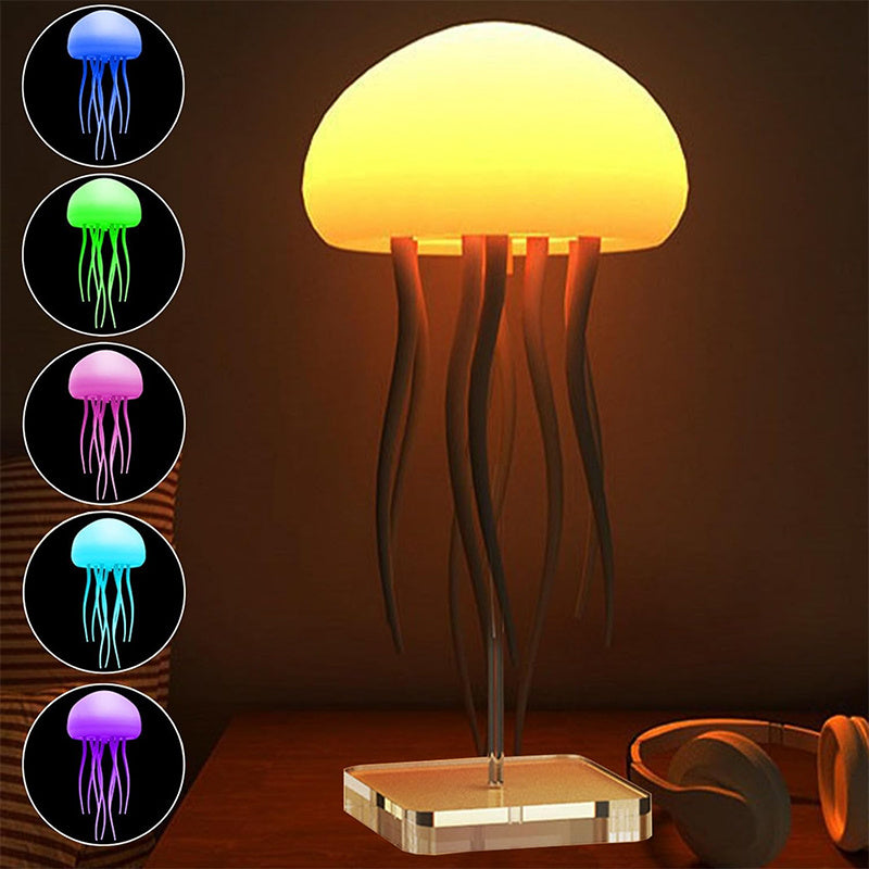 Jellyfish LED Mood Lamp – Relaxing Night Light & Room Decor