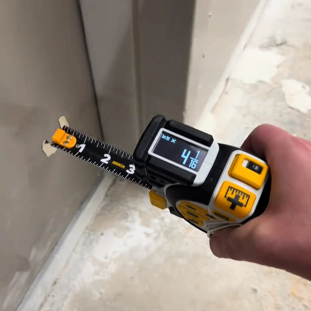 4-in-1 Laser Smart Ruler™ – Laser Measure + Tape + Crosshair + Angle Finder