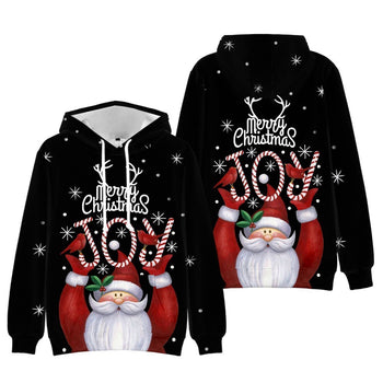 ✨ Merry Christmas Cat Hoodie – Unisex 3D Print Holiday Sweatshirt  Cozy Festive Pullover for Pet Lovers ❤️