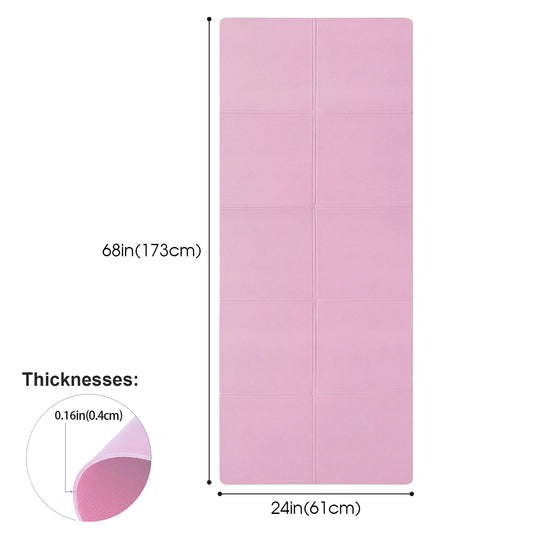 4MM Thick EVA Comfort Yoga Mat — Stretch, Relax & Protect Your Joints