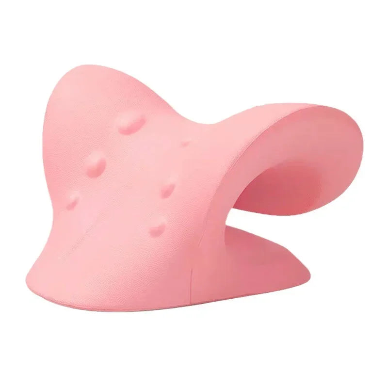 Neck Pain Relief Stretcher — 10-Minute Cervical Traction Pillow for Deep Relaxation & Posture Support