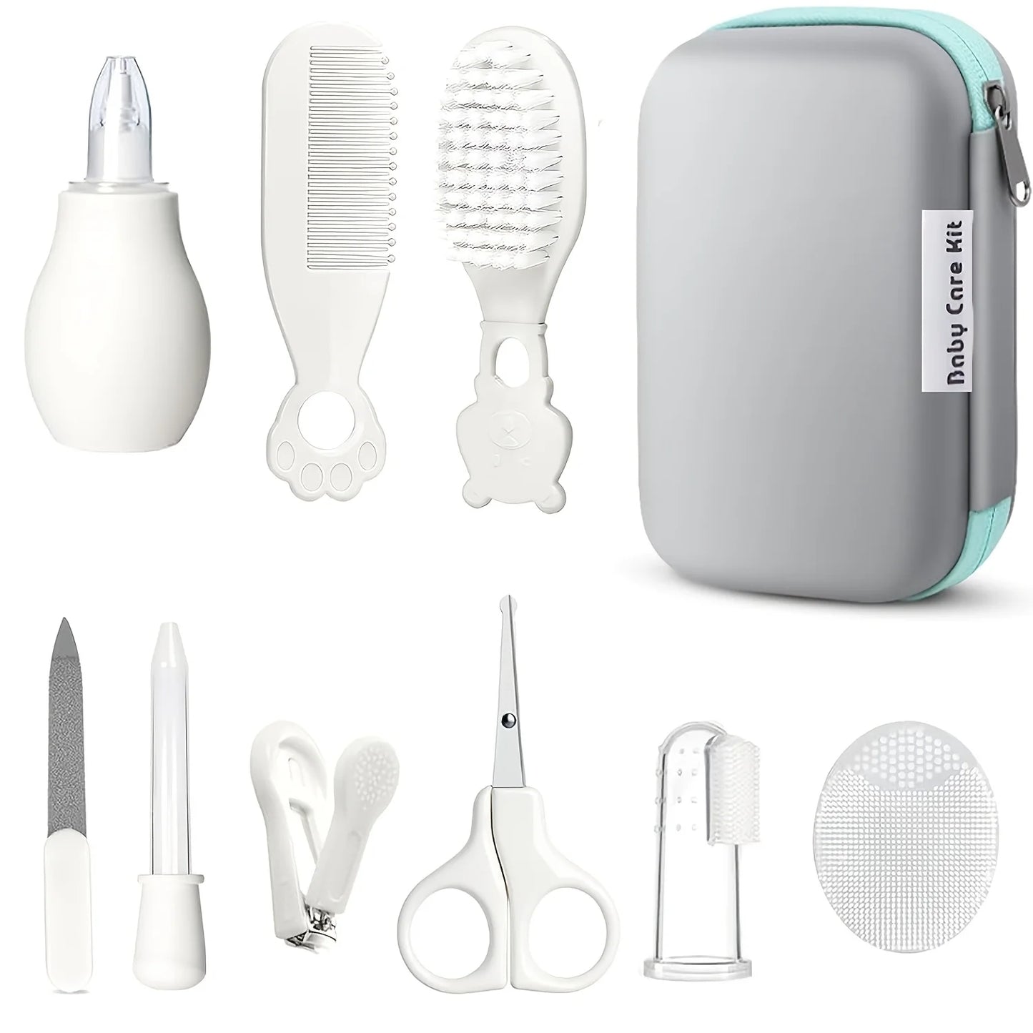 Complete Baby Grooming Kit with Travel Case