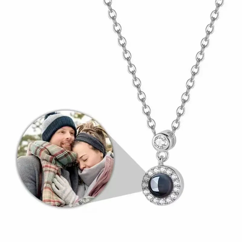 TidyTroves™ – Memory Projection Necklace (Hold A Photo Inside)