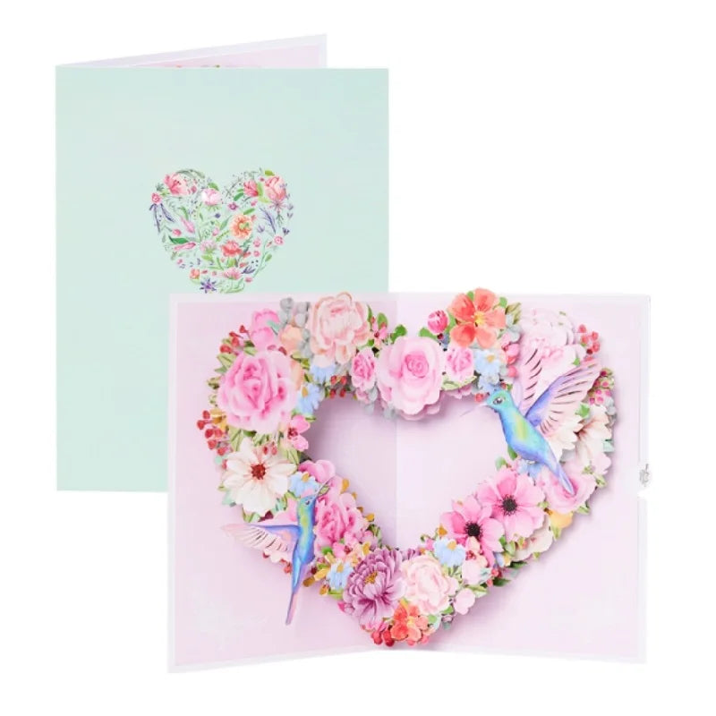 💌 3D Pop-Up Flower Greeting Card – A Blooming Surprise of Love 🌸✨