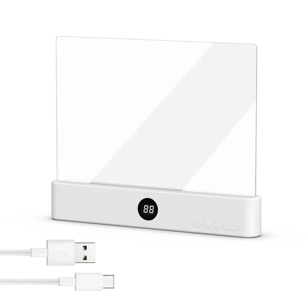 π LED Flat Panel Book Light β Eye-Care Reading Lamp for Night Reading πβ¨