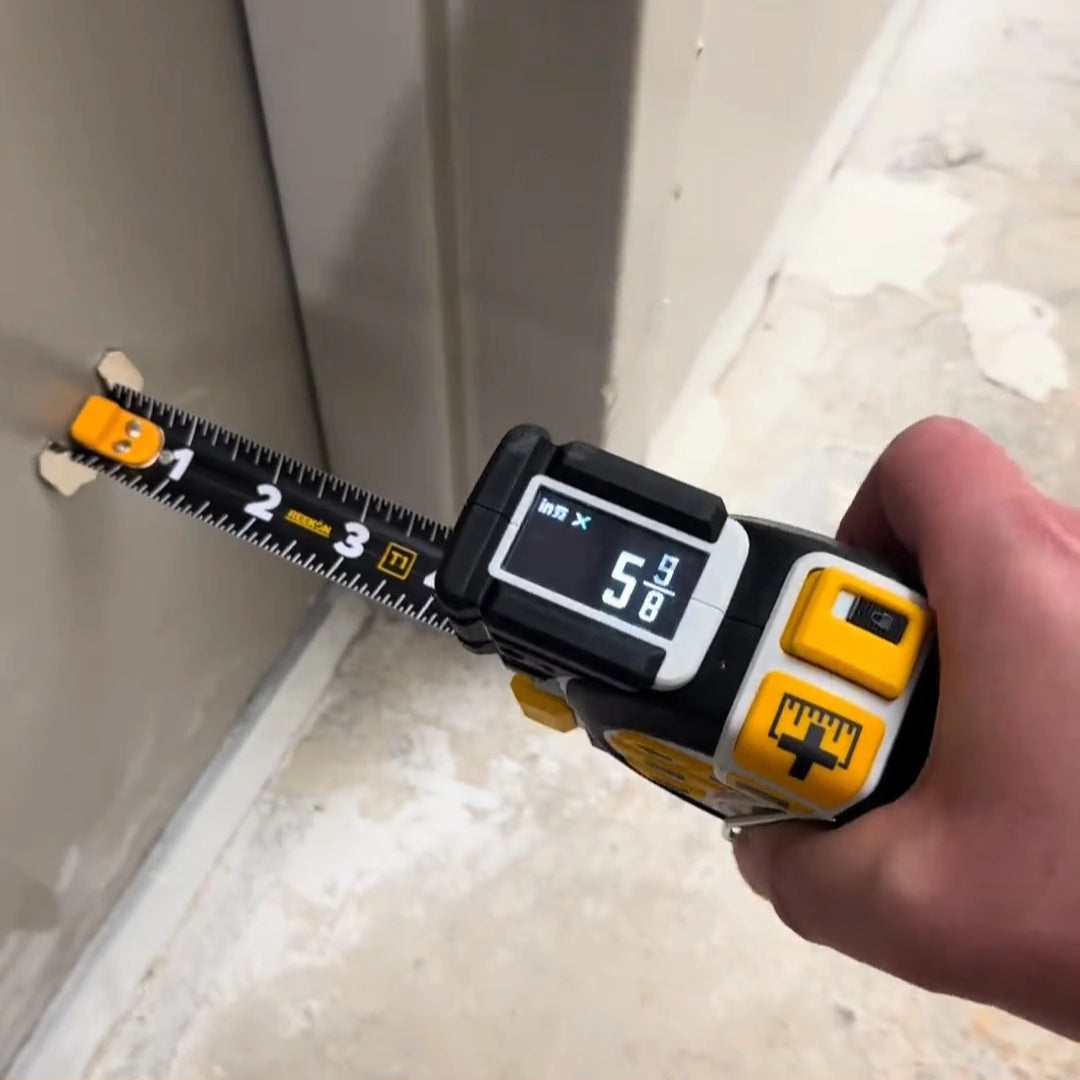 4-in-1 Laser Smart Ruler™ – Laser Measure + Tape + Crosshair + Angle Finder