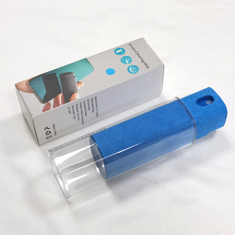 “2-in-1 Mobile Screen Cleaner & Portable Storage Spray – Keep Your Devices Crystal Clear Anywhere”