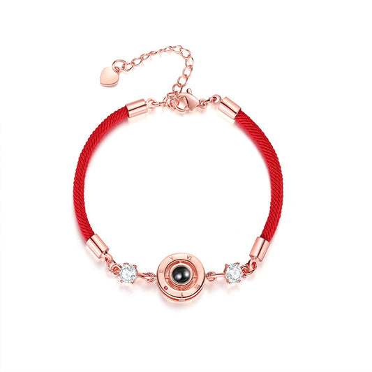 Couple Projection Bracelet Student Gift