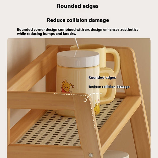 Aesthetic Harmony Rattan Shelf — Minimal, Modern & Naturally Beautiful Dual-Layer Organizer ☕