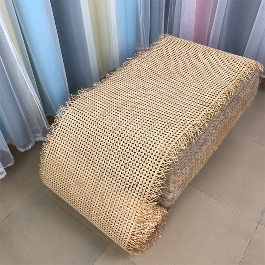 🌾 Rattan Weave Magic Roll — Handwoven DIY Cane Webbing for Boho Furniture & Wall Makeovers ☀️✨