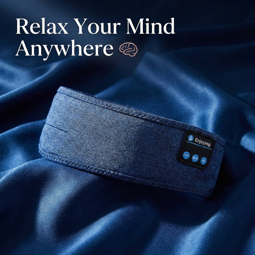 Wireless Comfort Headband For Running & Sleep
