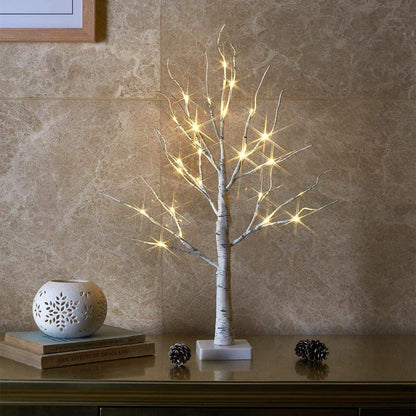 LED Birch Tree Light – Elegant Winter Glow for Home & Holiday Décor ✨