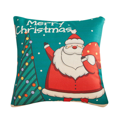 Christmas Throw Pillow Covers – Festive Santa & Holiday Design Cushion Covers (45x45cm) ✨