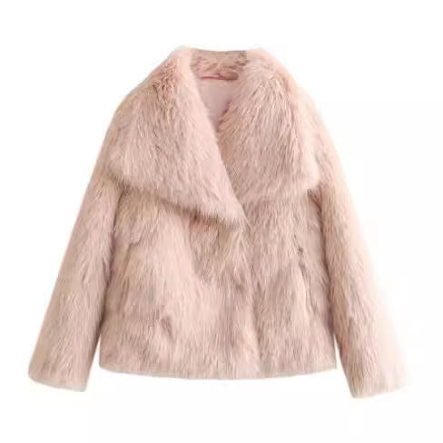 Cozy Teddy Faux Fur Coat – Warm & Stylish Winter Essential ❄️✨
