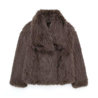 "✨ Cozy Teddy Faux Fur Coat  – Stay Warm & Stylish This Winter ❄️"