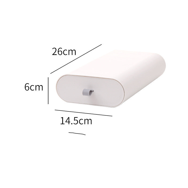 Hidden Under-Desk Slide-Out Storage Drawer – Space-Saving Organizer Box