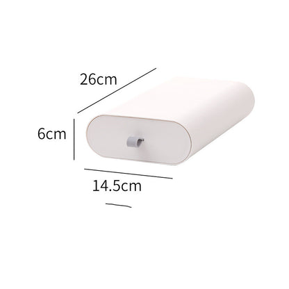 Hidden Under-Desk Slide-Out Storage Drawer – Space-Saving Organizer Box