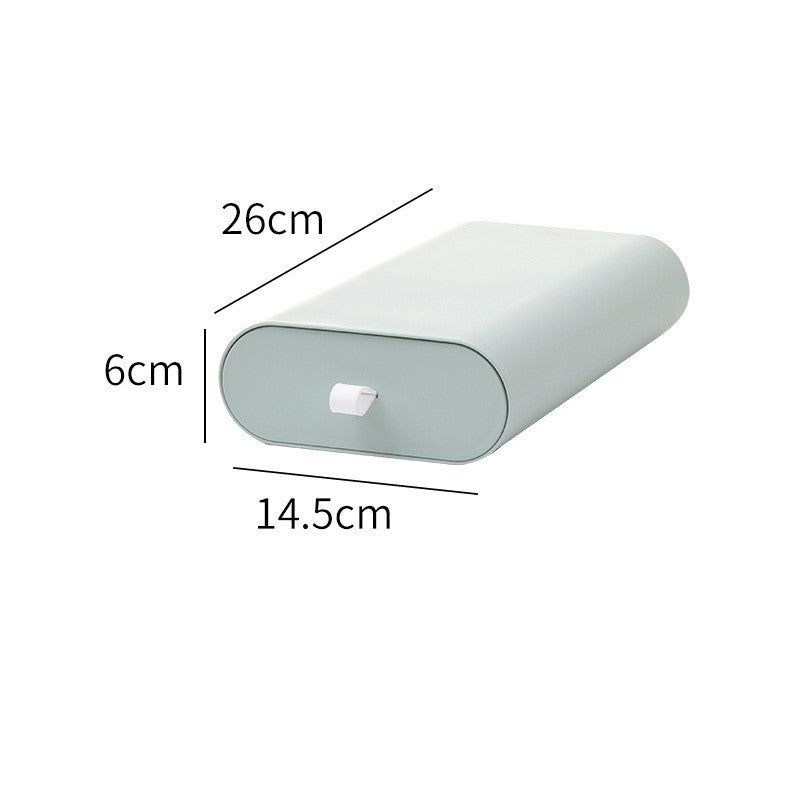 Hidden Under-Desk Slide-Out Storage Drawer – Space-Saving Organizer Box