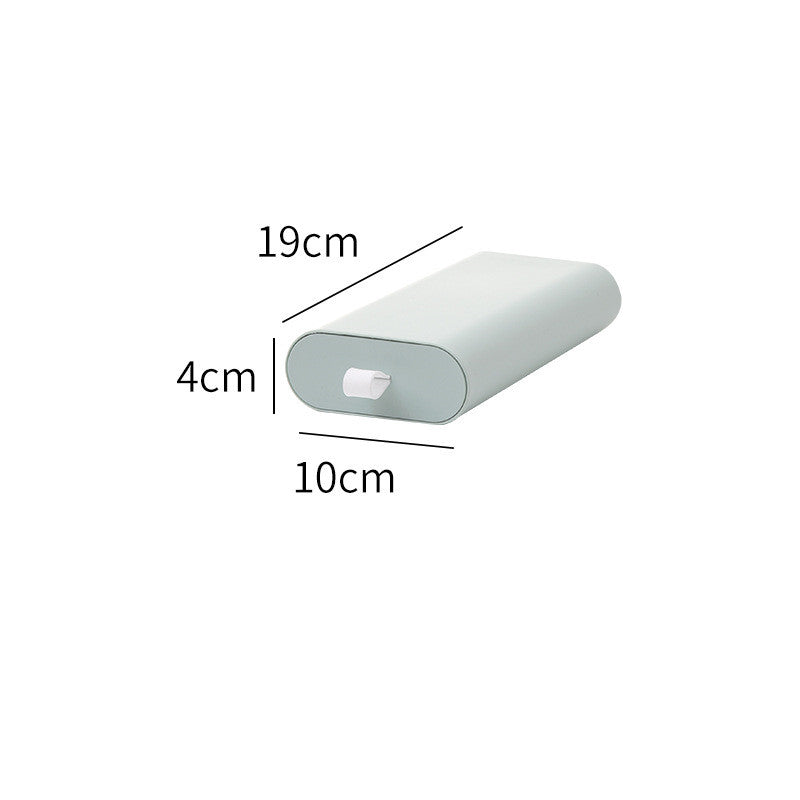 Hidden Under-Desk Slide-Out Storage Drawer – Space-Saving Organizer Box