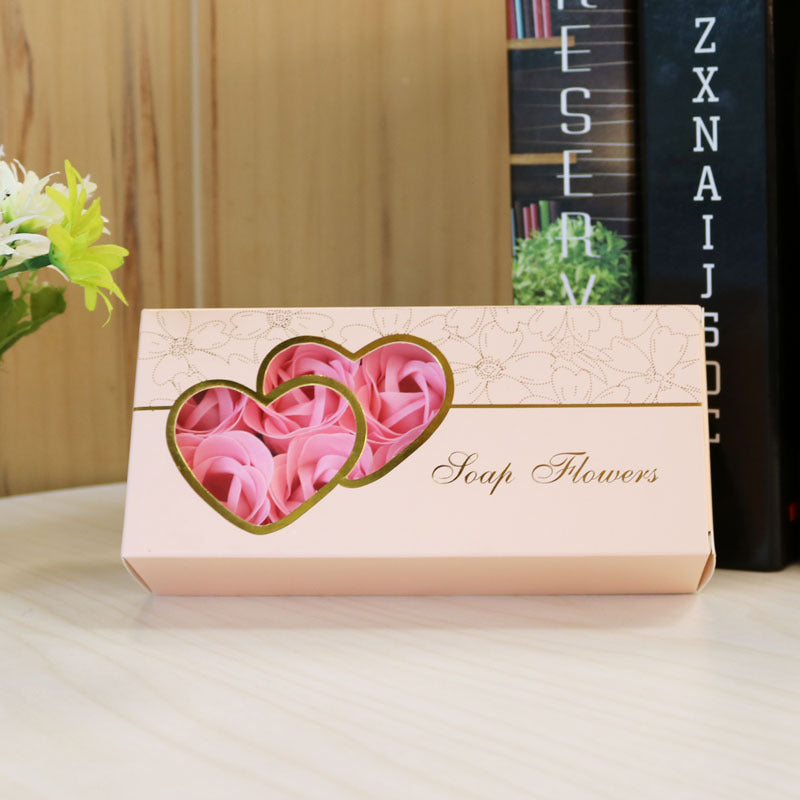 💗 Heart-Shaped Rose Soap Flower Box – A Sweet Valentine Gift That Lasts 🌹✨