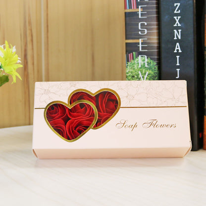 💗 Heart-Shaped Rose Soap Flower Box – A Sweet Valentine Gift That Lasts 🌹✨