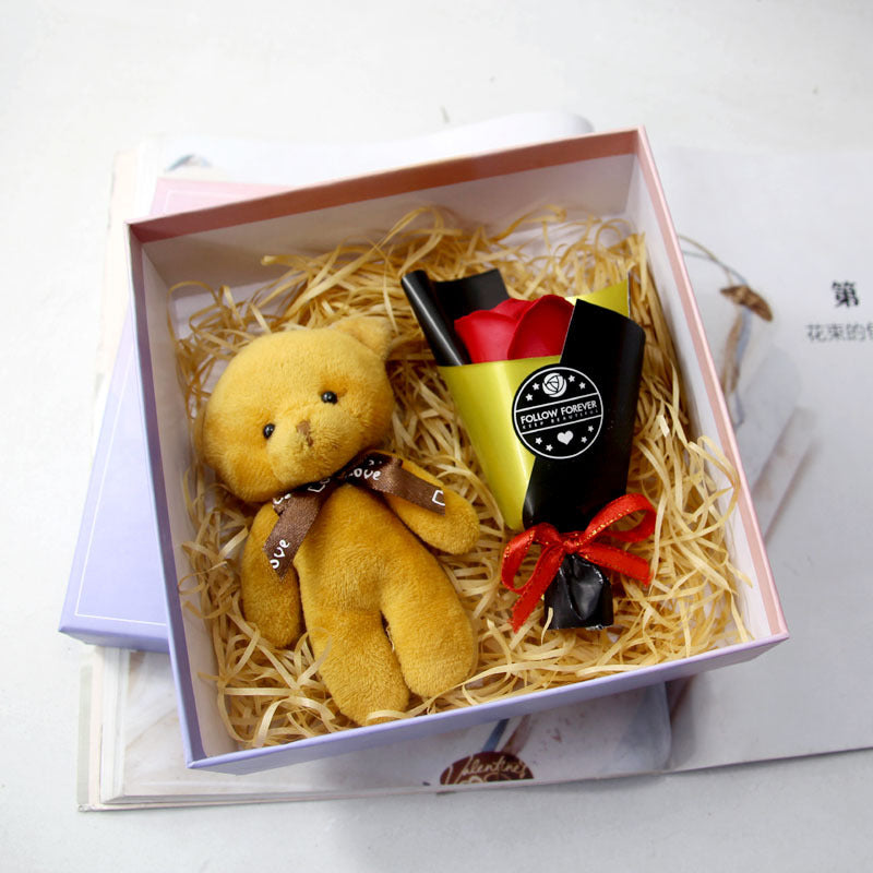 🧸 Teddy & Rose Soap Gift Box – A Cute Valentine Surprise That Lasts 🌹💝