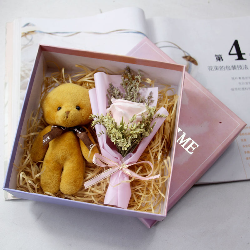 🧸 Teddy & Rose Soap Gift Box – A Cute Valentine Surprise That Lasts 🌹💝