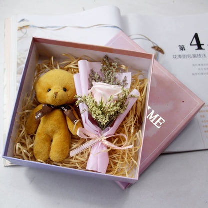 🧸 Teddy & Rose Soap Gift Box – A Cute Valentine Surprise That Lasts 🌹💝