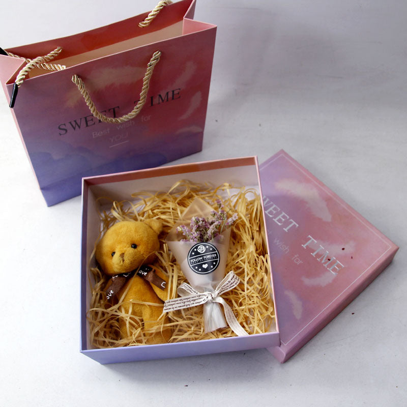 🧸 Teddy & Rose Soap Gift Box – A Cute Valentine Surprise That Lasts 🌹💝