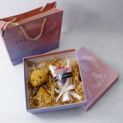 🧸 Teddy & Rose Soap Gift Box – A Cute Valentine Surprise That Lasts 🌹💝