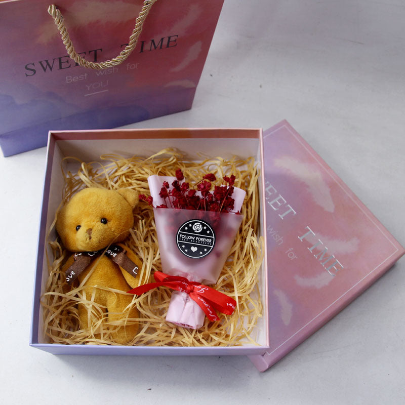 🧸 Teddy & Rose Soap Gift Box – A Cute Valentine Surprise That Lasts 🌹💝