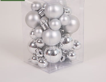 Cute Reindeer & Gingerbread Christmas Ornament Set  Modern Metallic Baubles & Star Charms for Tree Decoration