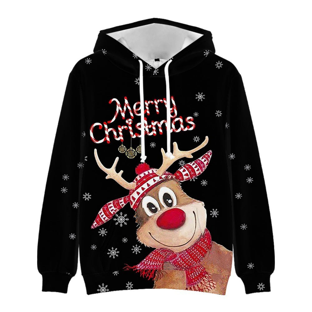✨ Merry Christmas Cat Hoodie – Unisex 3D Print Holiday Sweatshirt  Cozy Festive Pullover for Pet Lovers ❤️