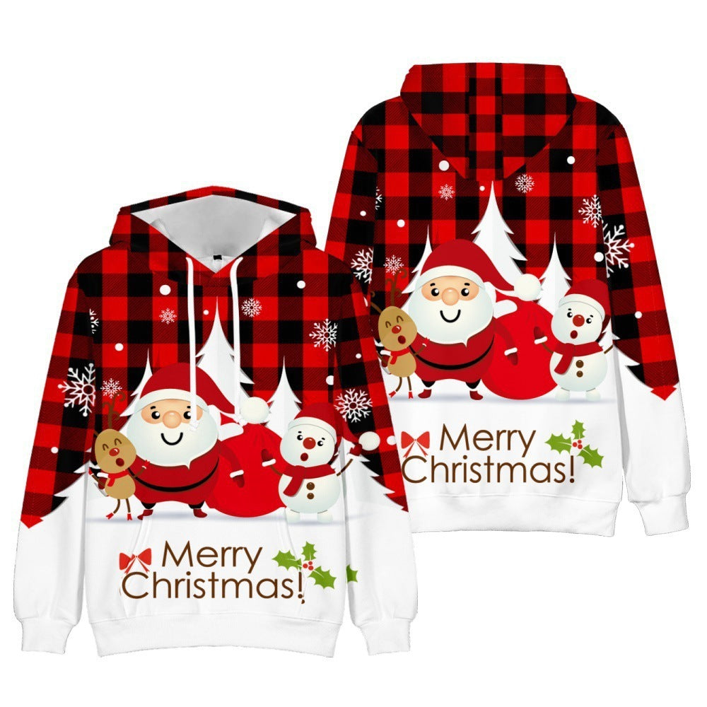 ✨ Merry Christmas Cat Hoodie – Unisex 3D Print Holiday Sweatshirt  Cozy Festive Pullover for Pet Lovers ❤️