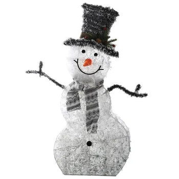 LED Light-Up Snowman – Magical Christmas Glow for Indoor & Outdoor Décor ☃️✨