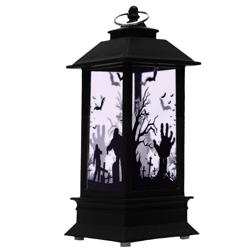 Spooky Glow Pumpkin Hand Lamp – Halloween Haunted Decor