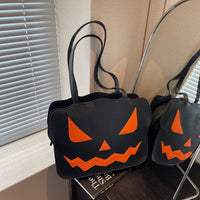 ✨ “Halloween Pumpkin Shoulder Bag – Spooky Fashion Messenger Tote”