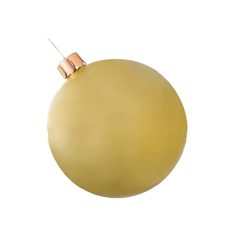 Giant Inflatable Christmas Ornaments – Seamless Oversized Outdoor Yard Balls for Festive Holiday Décor ✨