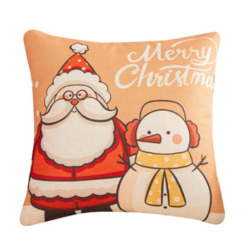 Christmas Throw Pillow Covers – Festive Santa & Holiday Design Cushion Covers (45x45cm) ✨