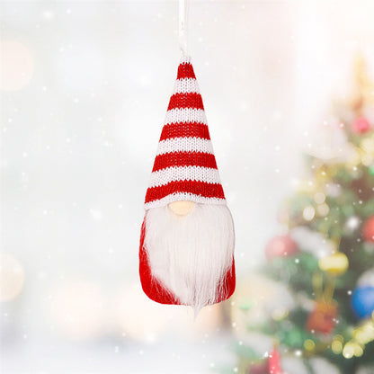 Nordic Christmas Gnome Ornaments – Cozy Knitted Santa Elves for Holiday Magic ‍♂️✨