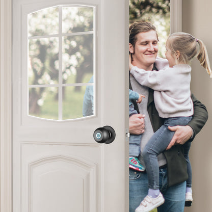 “3-in-1 Smart Bluetooth Fingerprint Door Lock  | App + Key + Touch Access for Modern Homes”