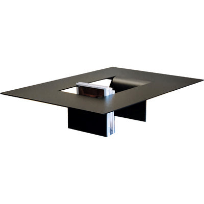 Luxury Modern Metal Coffee Table – Minimalist Designer Center Table for Living Room & Office Spaces ⚫✨