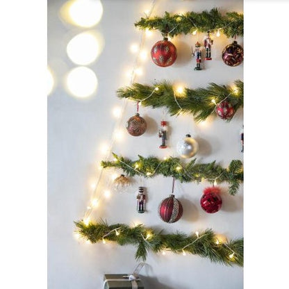 ✨ Luxury Glass Christmas Ball Ornaments – Set of 6 Decorative Hanging Baubles for Tree, Home & Holiday Party Decor