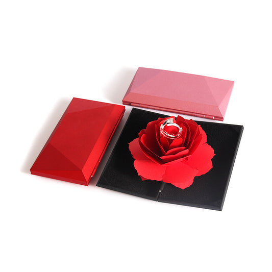 🌹 Eternal Rose Surprise Gift Box – Hidden Jewelry Drawer Valentine Gift 💝