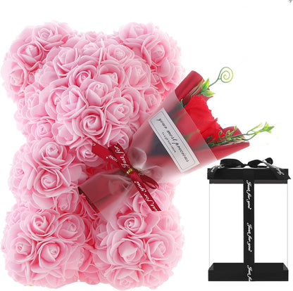 Rose Bear – A Hug Made of Roses for Valentine’s Day