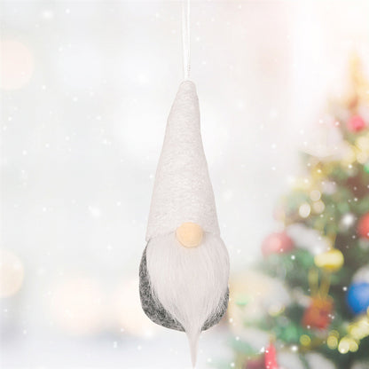 Nordic Christmas Gnome Ornaments – Cozy Knitted Santa Elves for Holiday Magic ‍♂️✨
