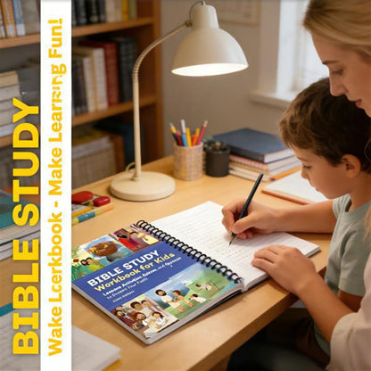 Growing in Faith – Interactive Bible Study Workbook for Kids (English)